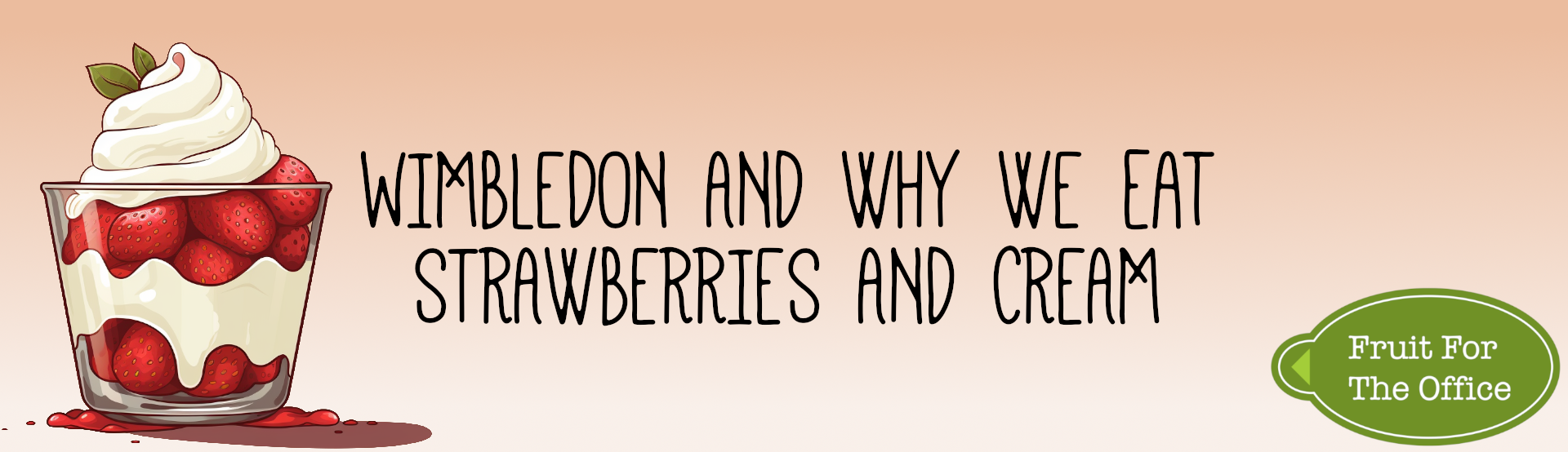 Why do people have Strawberries and Cream at WImbledon?